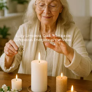 Imagen de portada para Ebook Luz y Limpieza: Guía Práctica de Limpiezas Energéticas con Velas