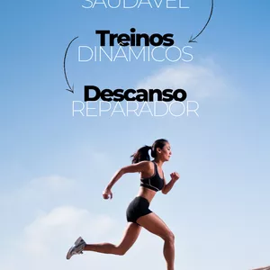 Imagem de capa para o Ebook Alimentação, treinos e descanso, a tríade secreta