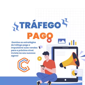 Imagem de capa para o Evento presencial CURSO DE TRÁFEGO PAGO