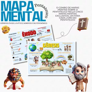 Imagem de capa para o Ebook MAPA MENTAL PENTATEUCO PDF 