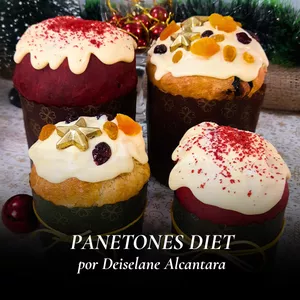 Imagem de capa para o Ebook E-book Panetones Diet