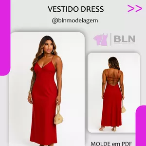 Imagem de capa para o Ebook VESTIDO DRESS