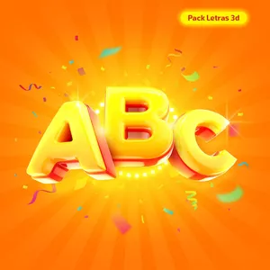 Imagem de capa para o Curso online Pack letras 3D