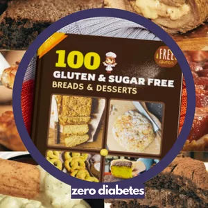 Cover image for Online course off 100 Gluten &amp; Sugar Free Recipes - Easy and Tasty