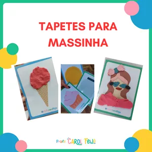 Imagem de capa para o Ebook Tapete para Massinha