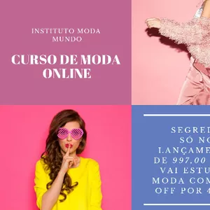 Curso CURSO DE MODA ONLINE INSTITUTO MODA MUNDO