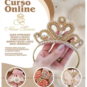 Tiaras de Luxo Aline Moura>