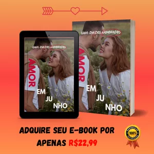 Imagem de capa para o Ebook Guia: Dia dos namorados, Amor em junho