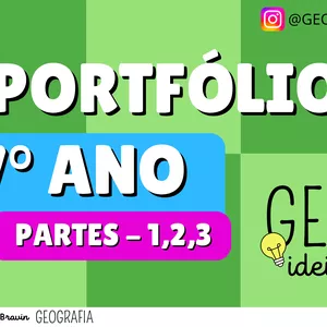 Imagem de capa para o Ebook PORTFÓLIO 7°ANO GEOGRAFIA (PARTES 1,2,3)