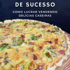 Imagem de capa para o Curso online Curso: Quiches de Sucesso - Do Zero ao Empreendedorismo