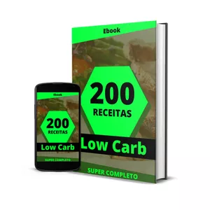 Imagem principal do produto 200 Receitas LowCarb 3.0