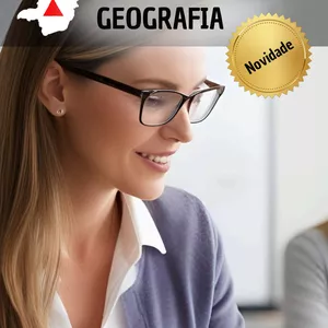 Imagem de capa para o Ebook Apostila- CONCURSO SEE-MG - GEOGRAFIA - Conteúdos Específicos- 2025