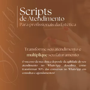 Imagem de capa para o Curso online Scripts de Atendimento para Profissionais da Estética - Plano Basic