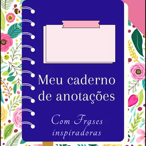 Imagem de capa para o Ebook Meu Caderno de Anotações Com Frases Inspiradoras