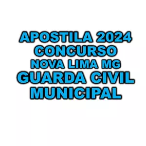 Imagem de capa para o Ebook Apostila Nova Lima MG 2024 - Guarda Civil Municipal