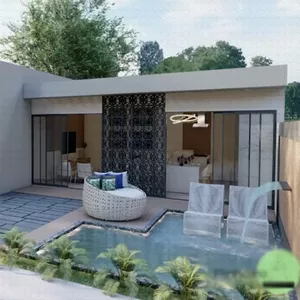Imagem de capa para o Ebook 239 | Casa estilo edícula | DOIS QUARTOS |