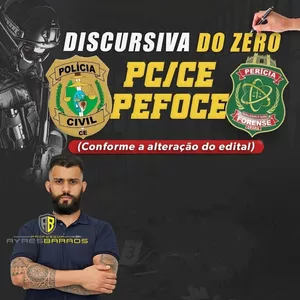Imagem de capa para o Curso online DISCURSIVA DO ZERO | PC e PEFOCE