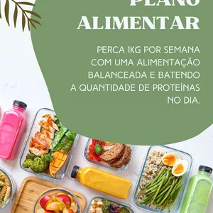 Imagem de capa para o Ebook PLANO ALIMENTAR 1300KCAL DIÁRIAS - PERCA 1KG POR SEMANA