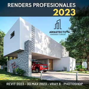 Imagen de portada para Curso online RENDERS PROFESIONALES 2023