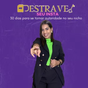 Imagem de capa para o Curso online DESTRAVE SEU INSTA