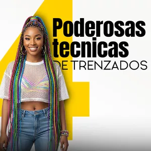 Imagen de portada para Curso online 4 TÉCNICAS PODERAS DE TRENZADO