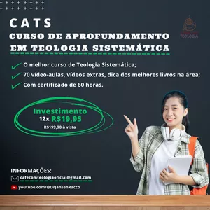 Imagem de capa para o Curso online Curso de Aprofundamento em Teologia Sistemática