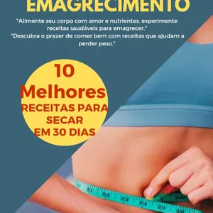 Imagem de capa para o Ebook 10 melhores receitas para secar em 30 dias