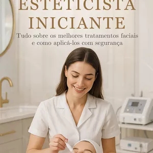 Imagem de capa para o Ebook MANUAL DA ESTETICISTA INICIANTE 
