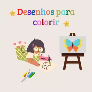 Imagem principal do produto Desenhos para colorir