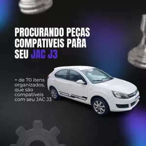Imagem de capa para o Ebook Guia de Peças e Compatibilidade para JAC J3: O Manual Essencial
