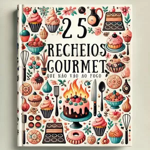 Imagem de capa para o Ebook 25 Recheios Gourmet que Não Vão ao Fogo