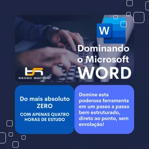 Imagem de capa para o Curso online Dominando o Microsoft Word