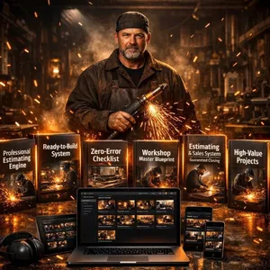 Cover image for Ebook 1.200+ Metal Blueprints — The ultimate collection for building functional, modern, and profitable furniture