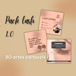Imagem de capa para o Ebook Pack lash 1.0