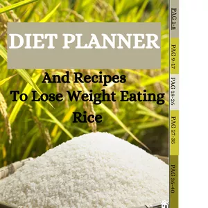 Cover image for Ebook Diet Planner And Recipes To Lose Weight Eating Rice