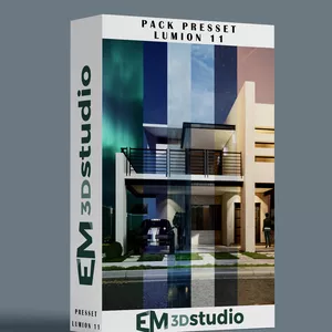 Imagem de capa para o Curso online Pack de Preset Lumion 11