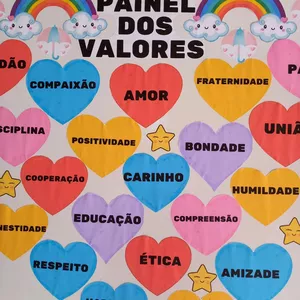 Imagem de capa para o Ebook Painel dos Valores ✏️