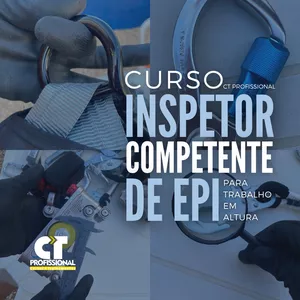 Imagem do curso Inspetor Competente de EPI de Trabalho em Altura