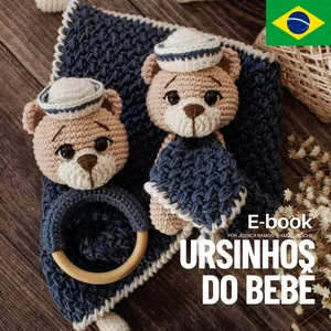 Imagem de capa para o Ebook E-book Ursinhos do Bebê 