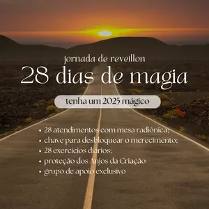 Imagem de capa para o Curso online Jornada de reveillon 28 dias de magia