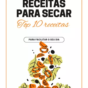 Imagem de capa para o Ebook 10 receitas pra secar em 15 dias