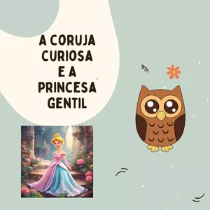 Imagem de capa para o Ebook A coruja e a princesa