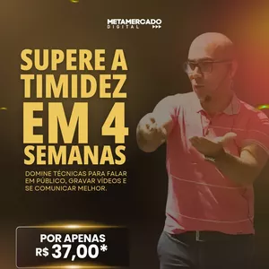 Imagem de capa para o Curso online Supere A Timidez Em 4 Semanas