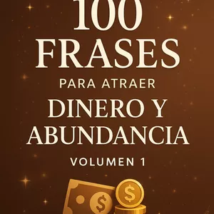 Imagen de portada para Ebook 100 Frases para Atraer Dinero y Abundancia – Volumen 1
