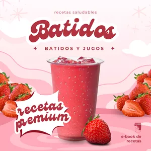 Imagen de portada para Ebook E-book 160 Recetas Irresistibles de Batidos Saludables y Sabrosos