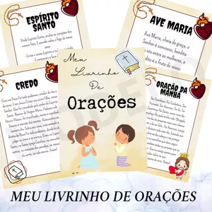 Imagem de capa para o Ebook Meu livrinho de Orações 