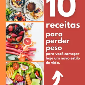 Imagem de capa para o Ebook Receitas para perder peso