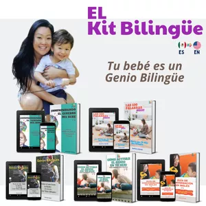 Imagen de portada para Curso online Kit Bilingüe - Tu bebé es un Genio Bilingüe