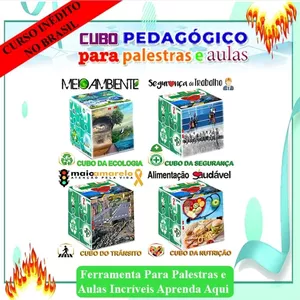 Imagem de capa para o Curso online APRENDA FAZER UM CUBO PEDAGÓGICO DIFERENCIADO PARA PALESTRAS E AULAS 