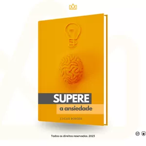 Imagem de capa para o Ebook Supere a ansiedade